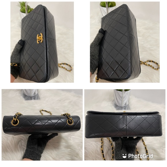 Vintage Full Flap Bag Quilted Lambskin Medium - Picture 7 of 16